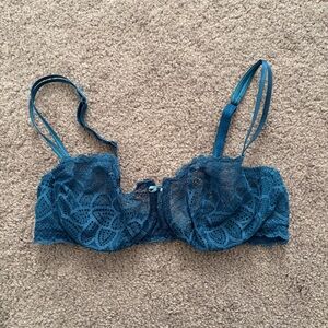 Chantelle Deep Blue Lace Bra